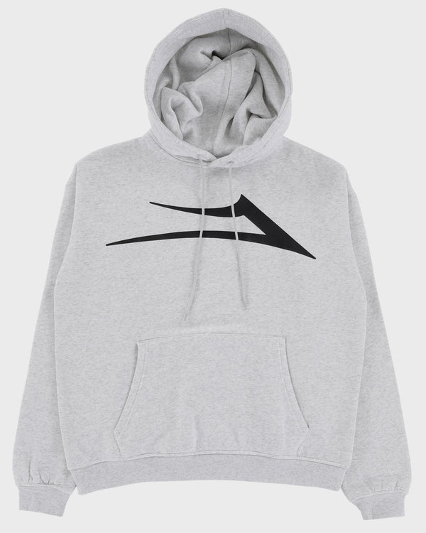 Flare Pullover Hoodie - Heather Grey