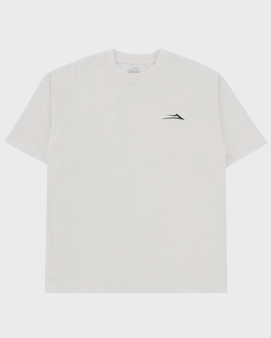 Flare SS Tee - White