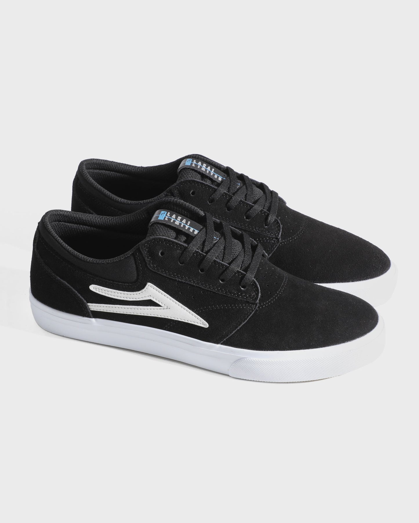 Griffin - Black Suede
