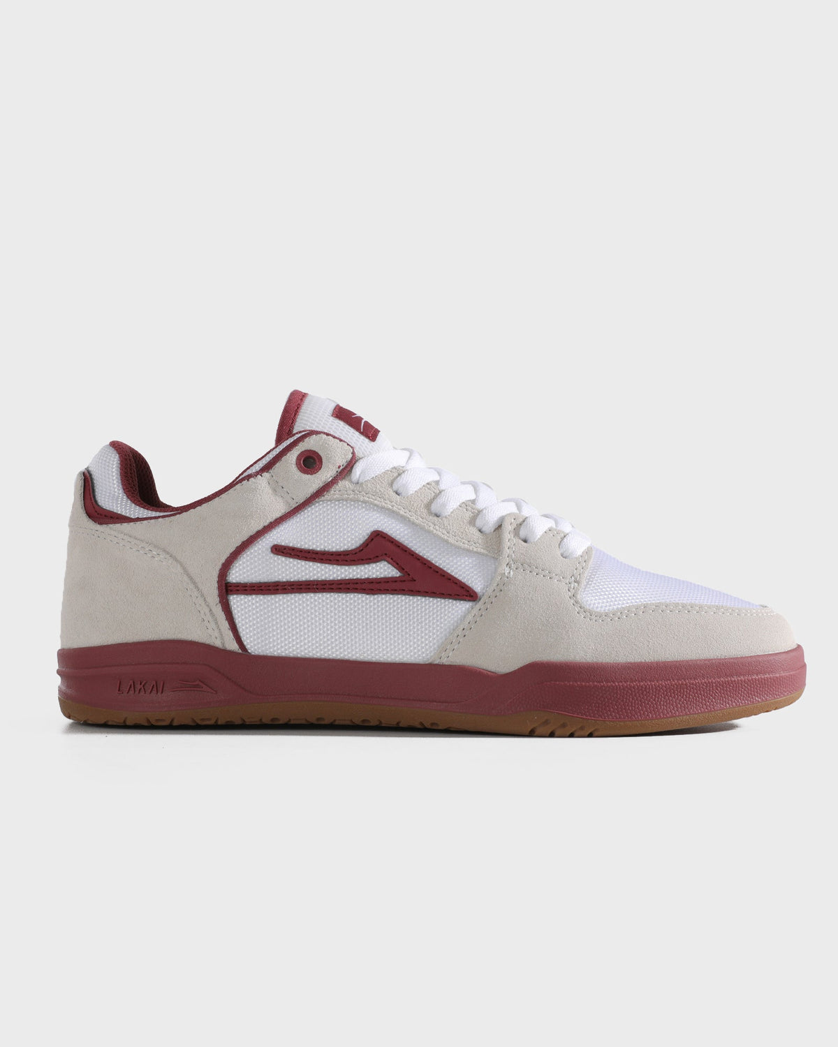 Telford Low - Elite White Suede Cordura Red