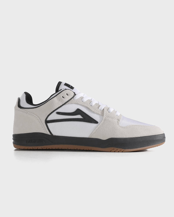 Telford Low - White Suede Cordura Black