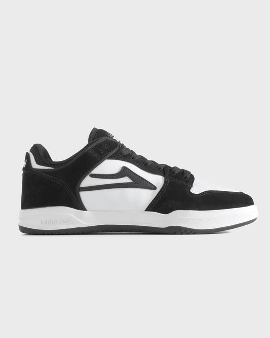 Telford Low - Black/White Leather