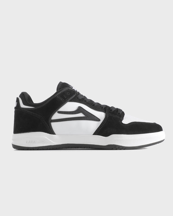 Telford Low - Black/White Leather