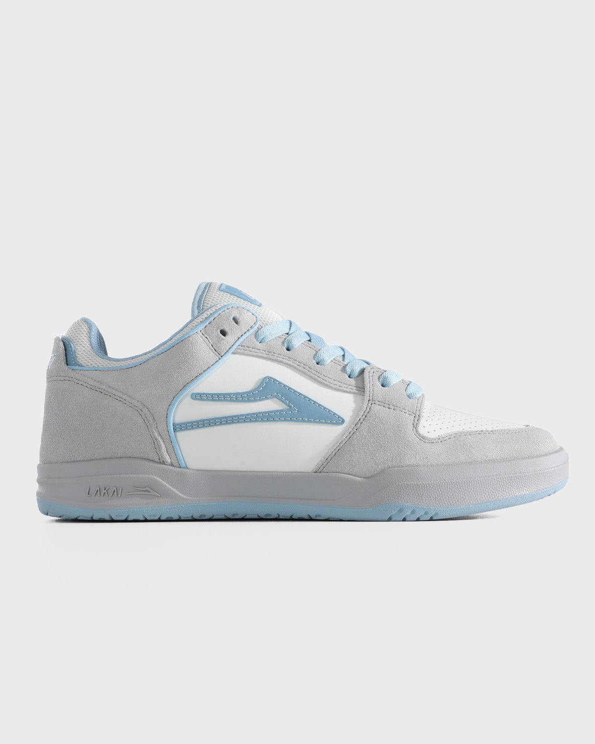 Telford Low - Grey Suede Desaturated Blue