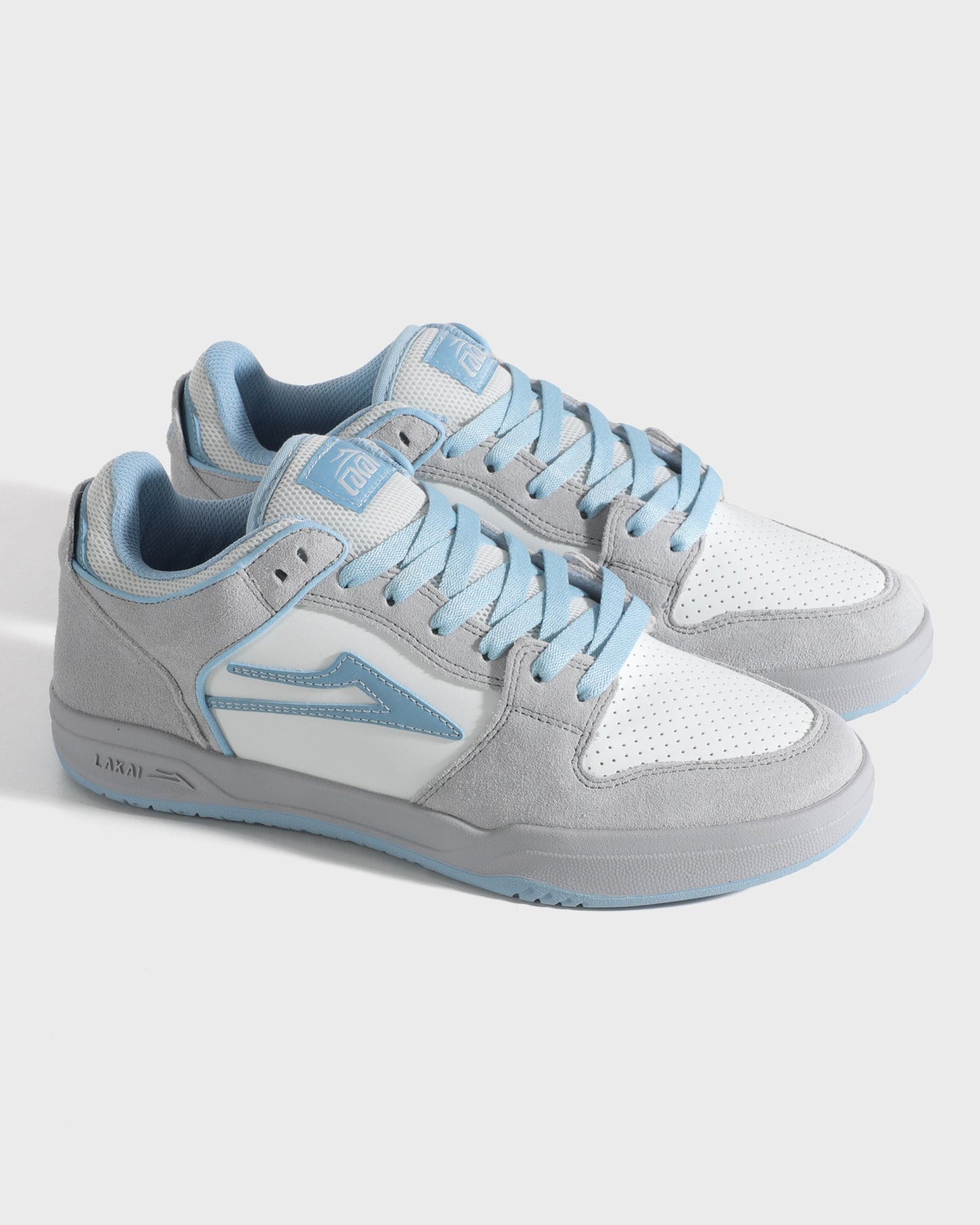 Telford Low - Grey Suede Desaturated Blue