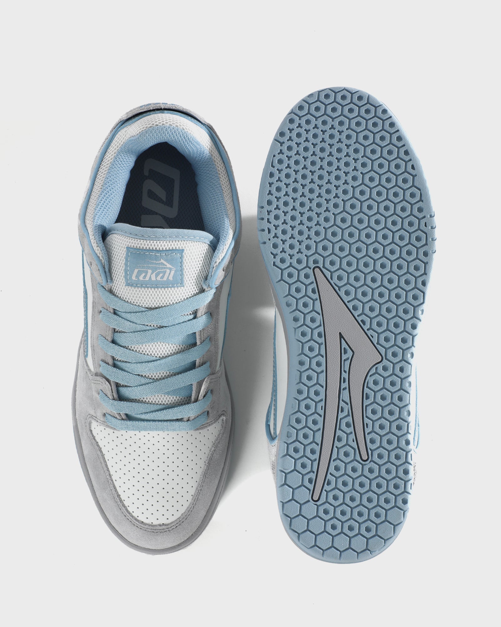Telford Low - Grey Suede Desaturated Blue – Lakai