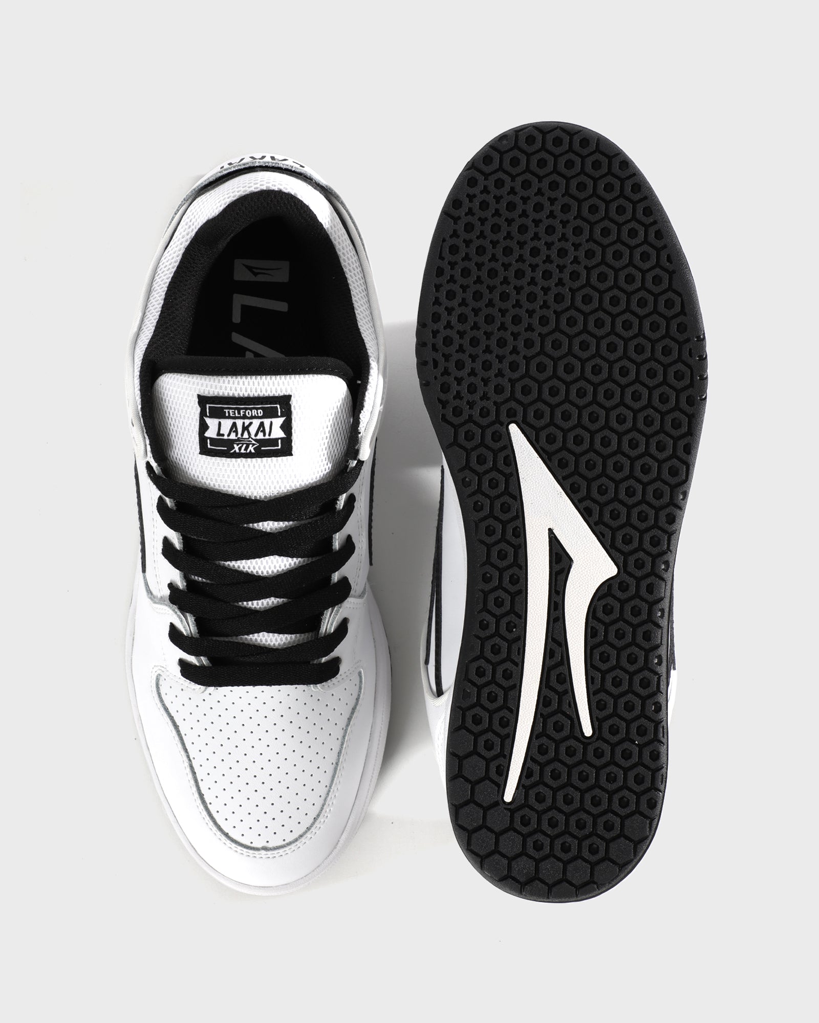 Telford Low - White/Black Leather – Lakai
