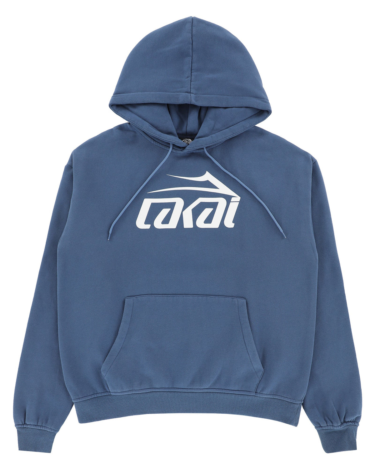 Logo Pullover Hoodie - Washed Blue