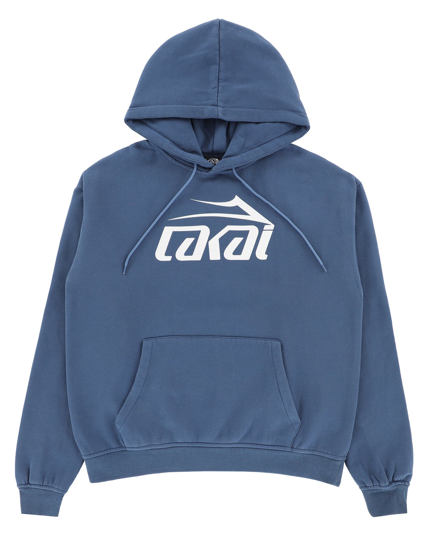 Logo Pullover Hoodie - Washed Blue
