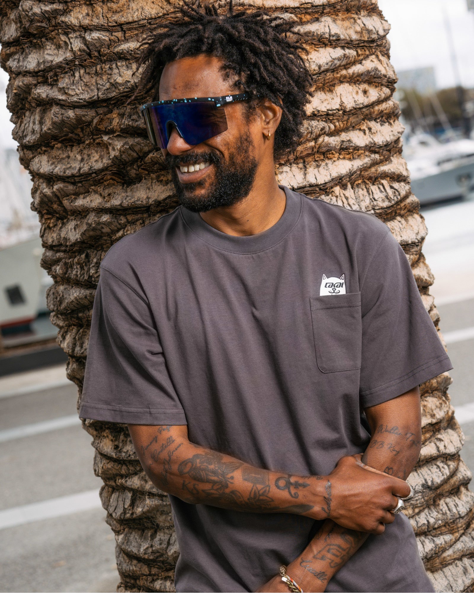 LAKAI X RIPNDIP Lord Nerm Pocket SS Tee - Dark Grey – Lakai
