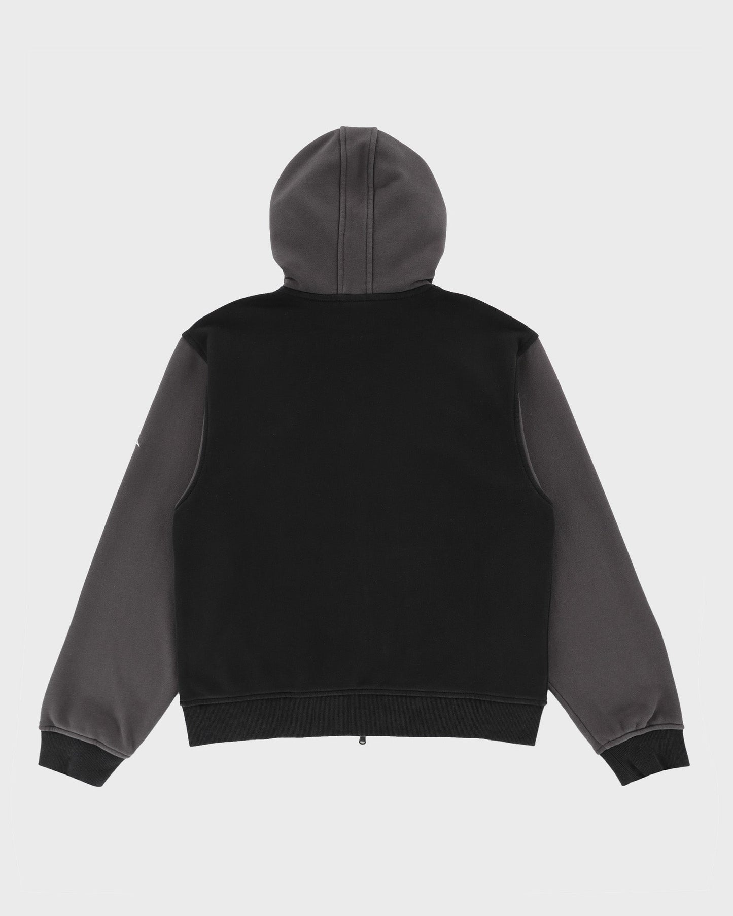 'Hello My Name Is' Zip Up Hoodie - Black
