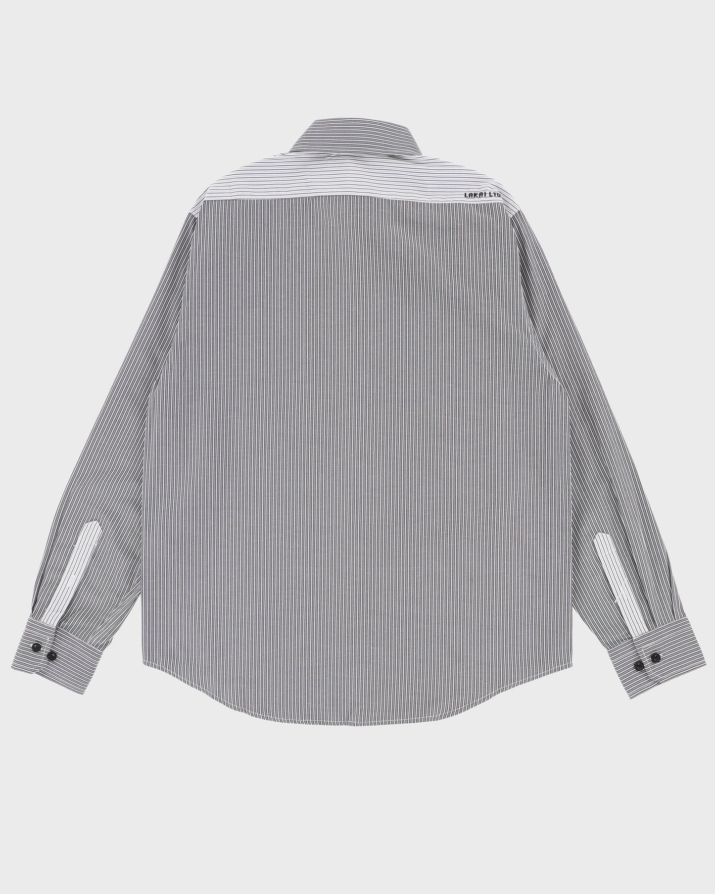 Longsleeve Button Down Shirt - Contrast Panel