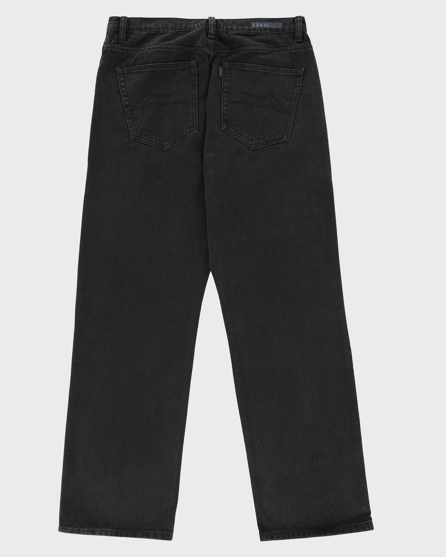 Straight Leg Denims - Black