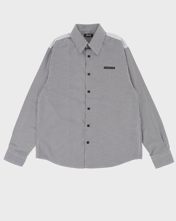 Longsleeve Button Down Shirt - Contrast Panel