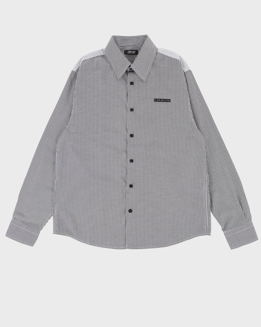 Longsleeve Button Down Shirt - Contrast Panel