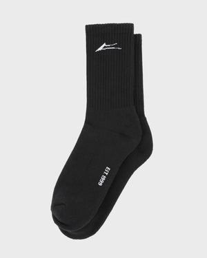 Everyday Flare Midcalf Socks - Black