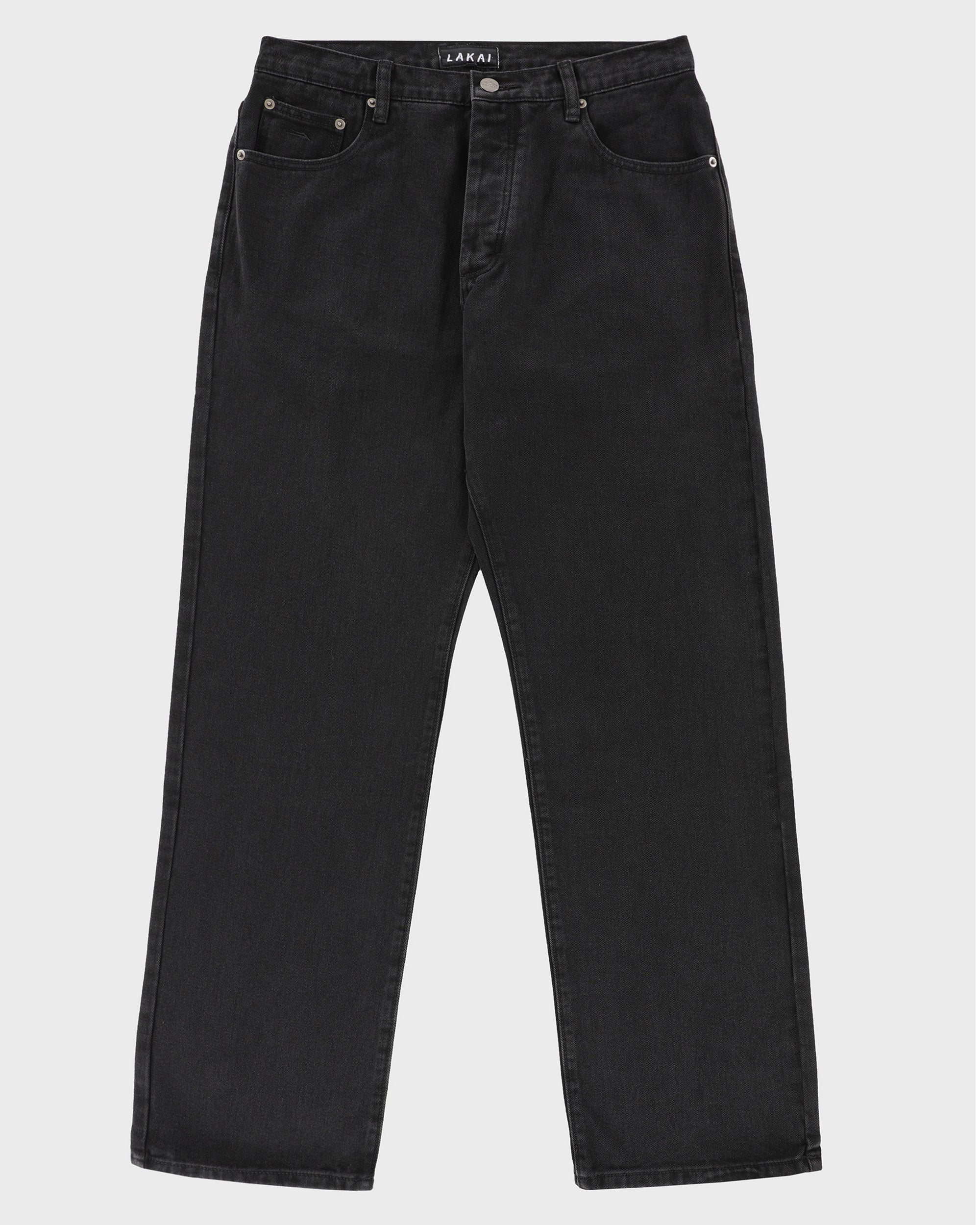 Straight Leg Denims - Black – Lakai