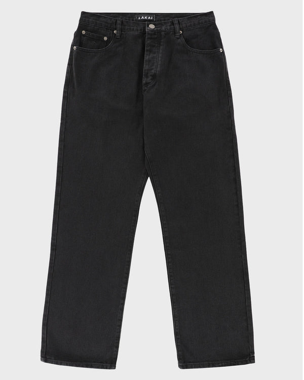 Straight Leg Denims - Black