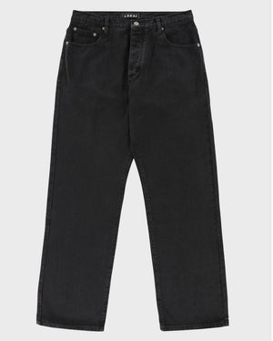 Straight Leg Denims - Black