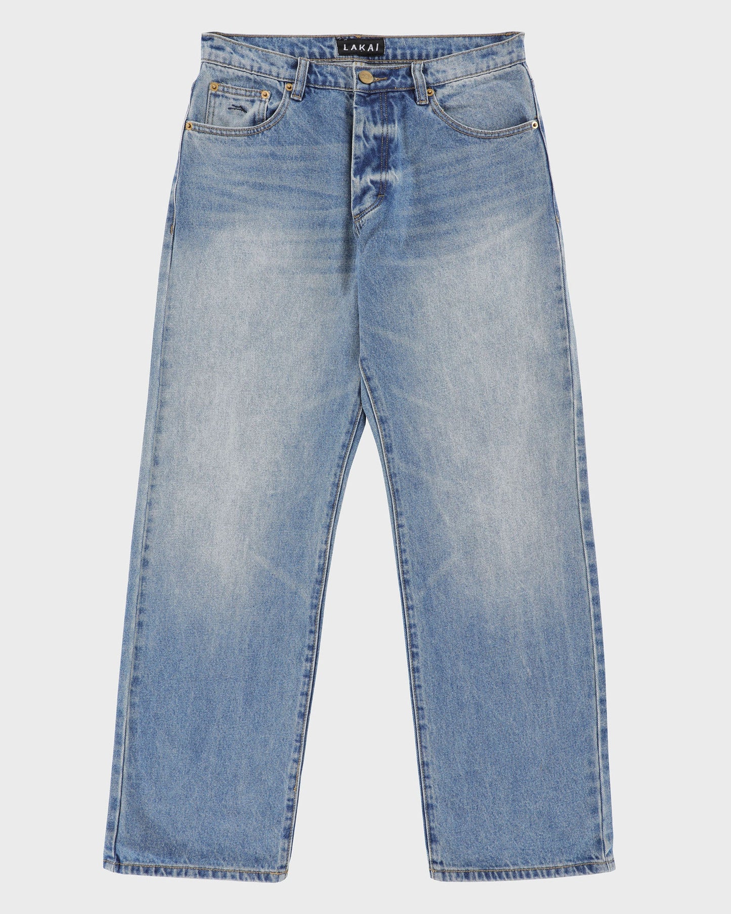 Straight Leg Denims - Blue