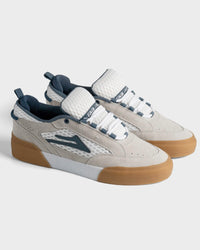 Aran New - WHITE SUEDE BLUE GUM