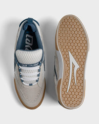 Aran New - WHITE SUEDE BLUE GUM