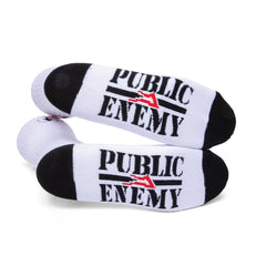 Public Enemy Sniper Logo Crew Sock