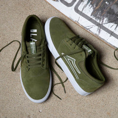 Griffin - Olive Suede