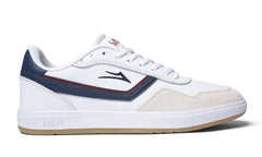 Terrace - White/Navy Suede