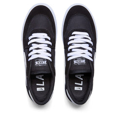 York - Black/White Suede