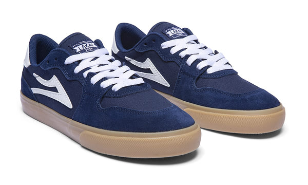 York - Navy/Gum Suede