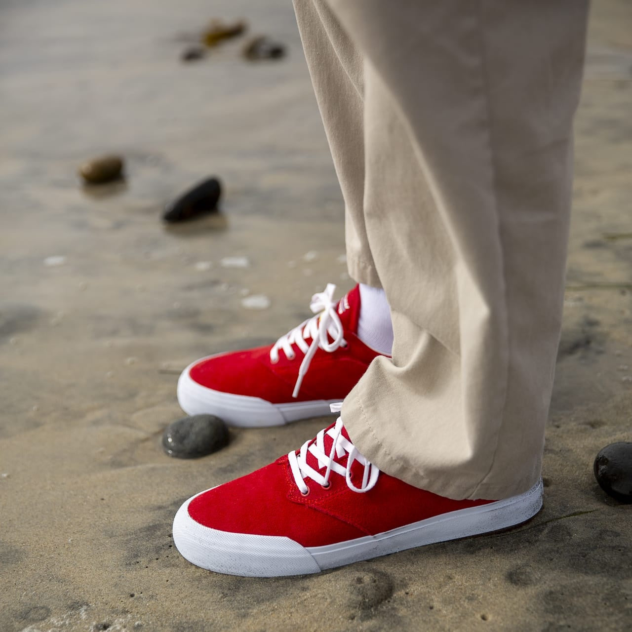 Mens red skate shoes online