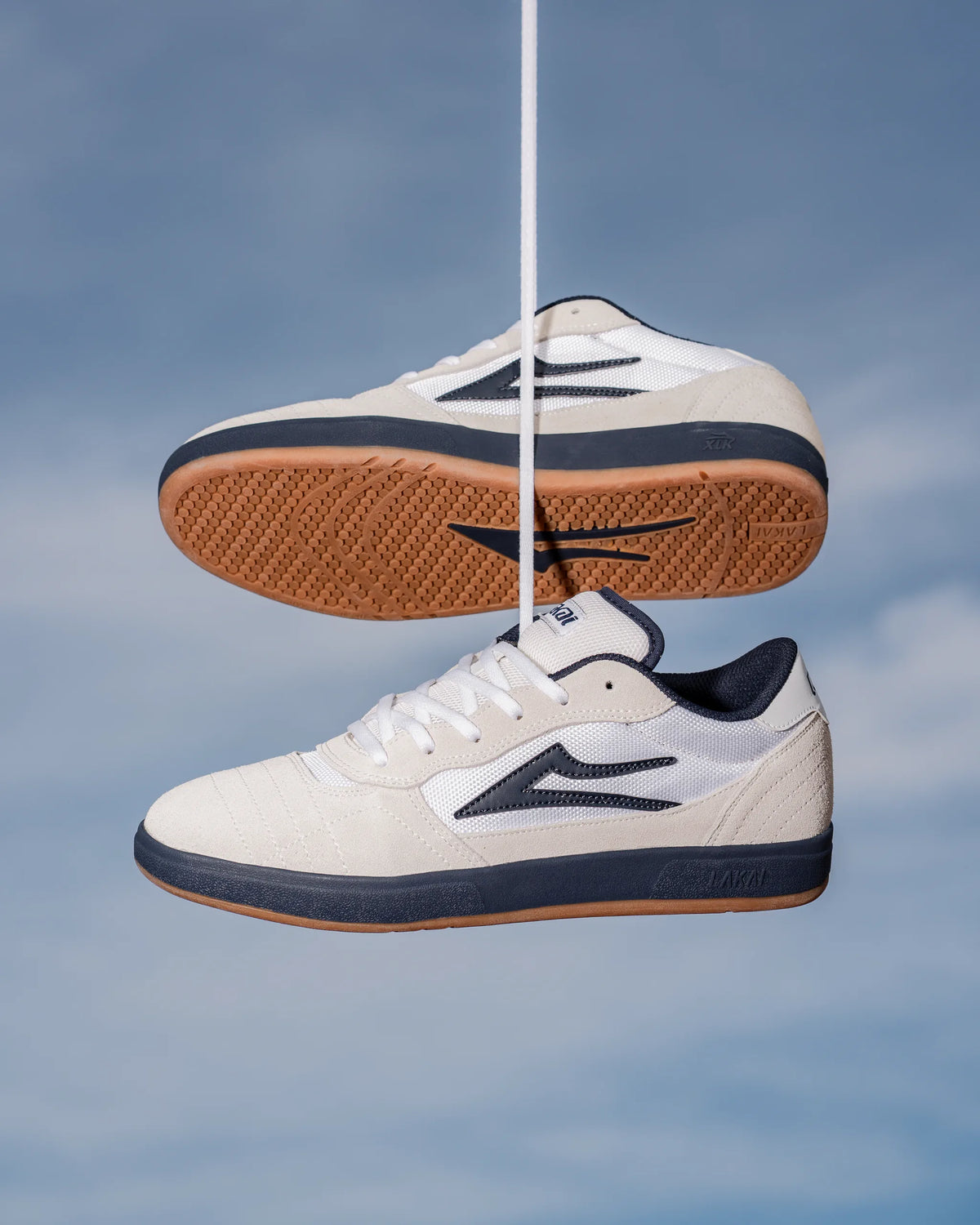 Cambridge XLK - White Suede Navy Gum – Lakai