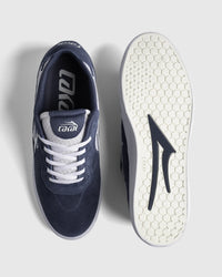 Essex New - LIGHT NAVY SUEDE WHITE