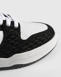 Lakai x Aura Telford Low skate shoe in Black, toe detail