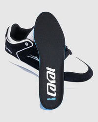 Lakai Telford Low Chris Joslin skate shoe in Black White, insole detail