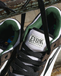 Skater wearing Lakai Telford Low Evon Martinez skate shoes