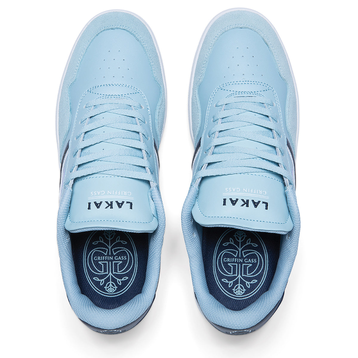 Lakai Terrace Light Blue Suede 8